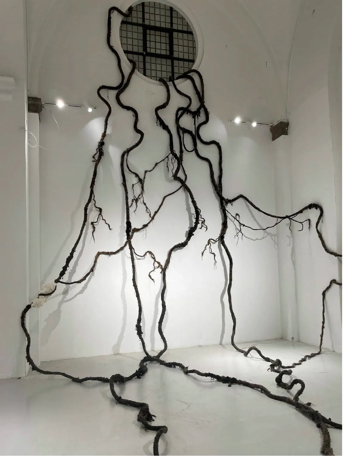 'Dont worry, It will grow on you', Textile Installation Nikolaj Kunsthal