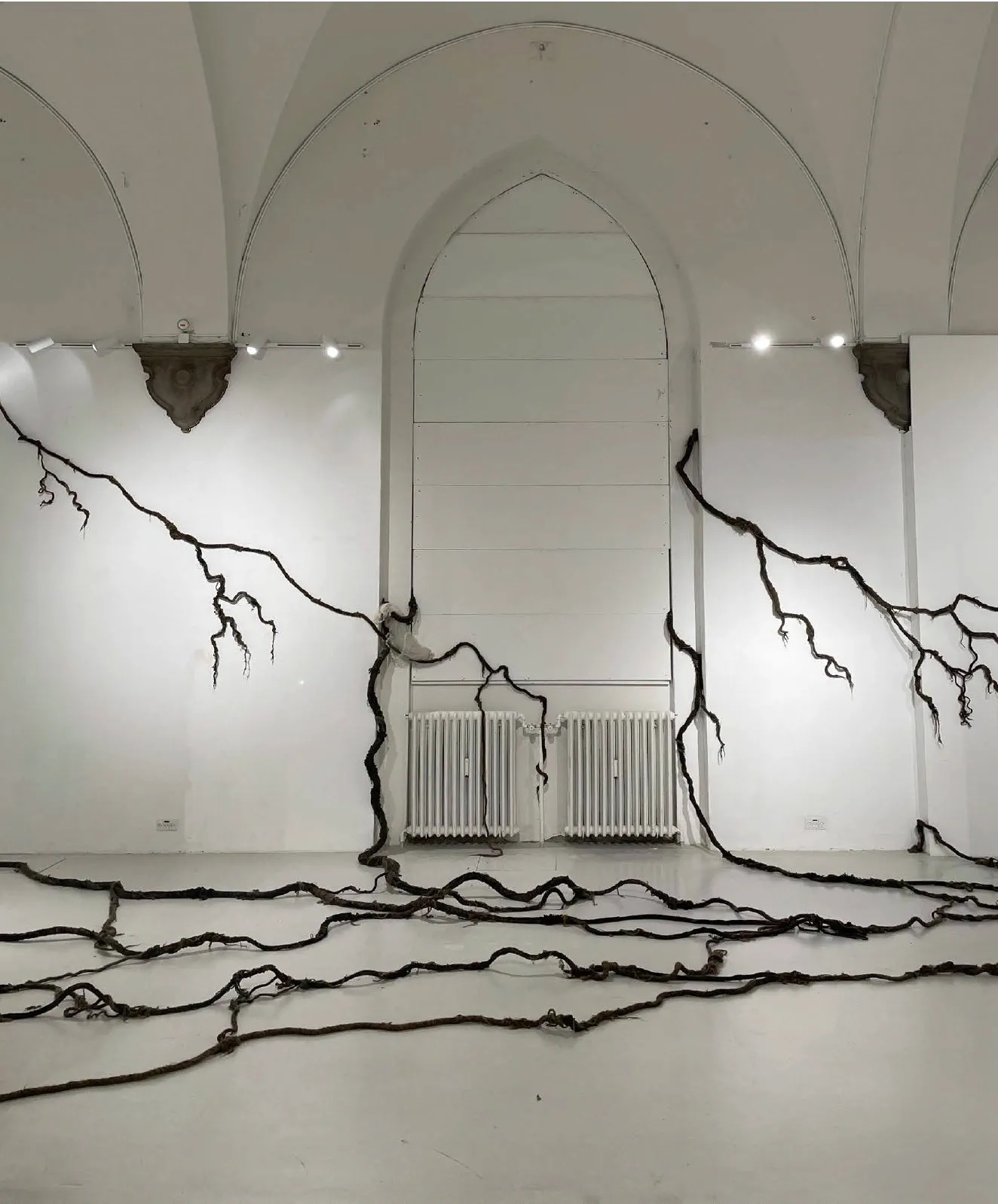 'Dont worry, It will grow on you', Textile Installation Nikolaj Kunsthal